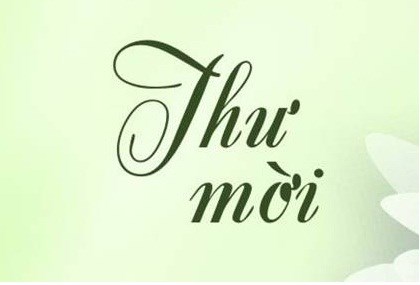 Thư mời Hội nghị góp ý kế hoạch giáo dục cấp THCS năm học 2018 - 2019